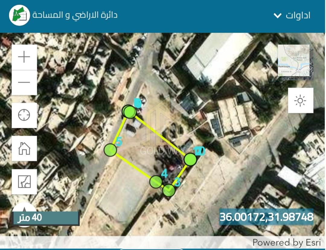 ارض صناعات خفيفة للبيع في منطقة ماركا الشمالية بمساحة 1029