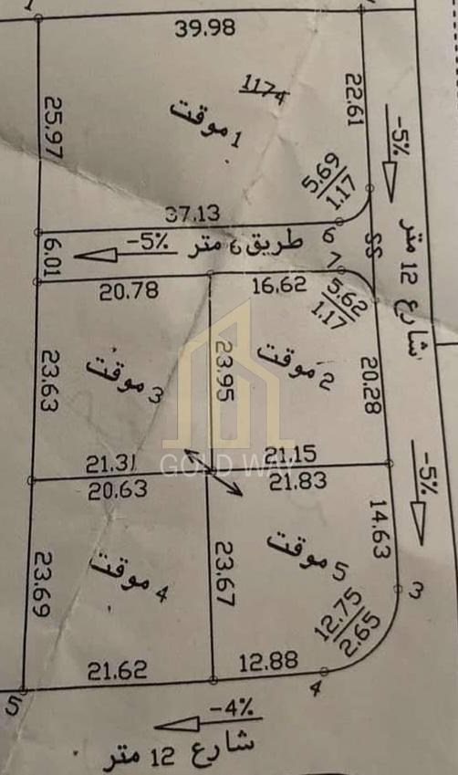 قطعة أرض مميزة 1061م في أجمل مناطق أم الدنانير