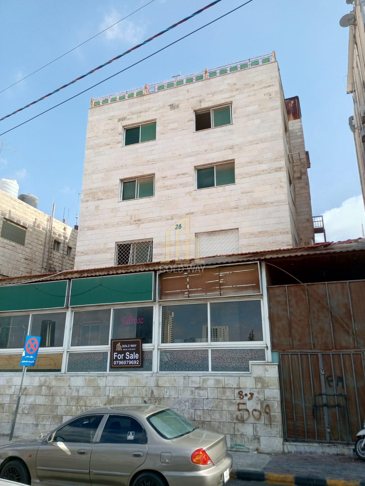 عمارة استثمارية مميزة في أرقى مناطق جبل الحسين بتشطيبات راقية وسعر مغري