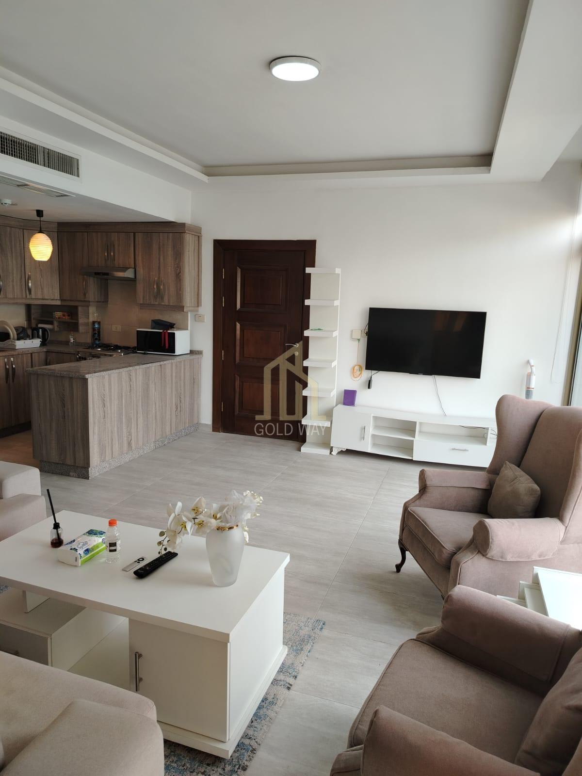 شقة مميزة طابق ثاني120م مفروشة في أجمل مناطق عبدون