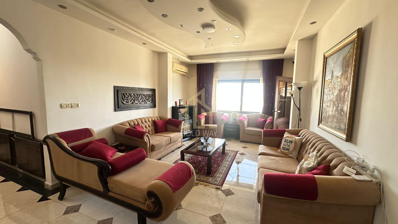 عقار مميز في ضاحية الرشيد شقة طابق ثالث مفروشة 181م بسعر مميز