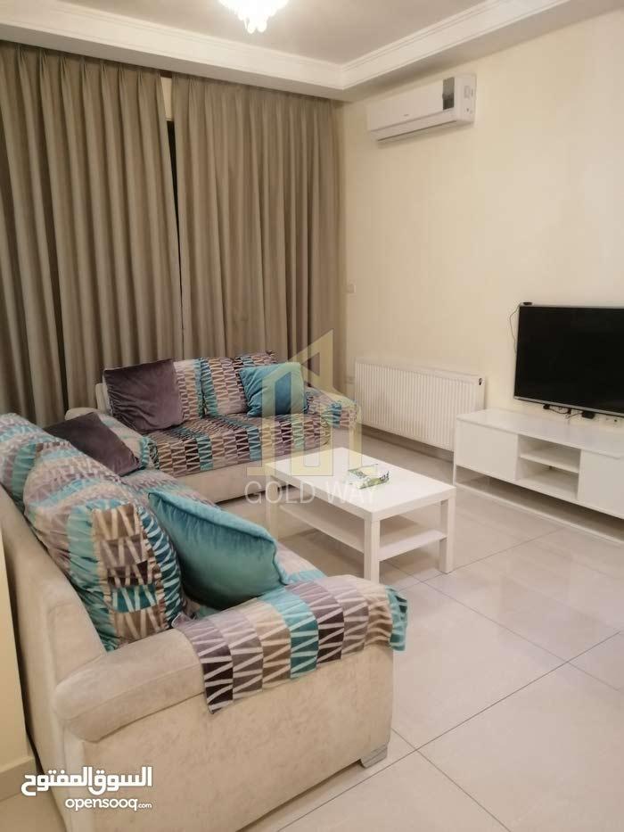 مقابل السفارة اللبنانية شقة أرضية مفروشة 120م في أرقى مناطق عبدون