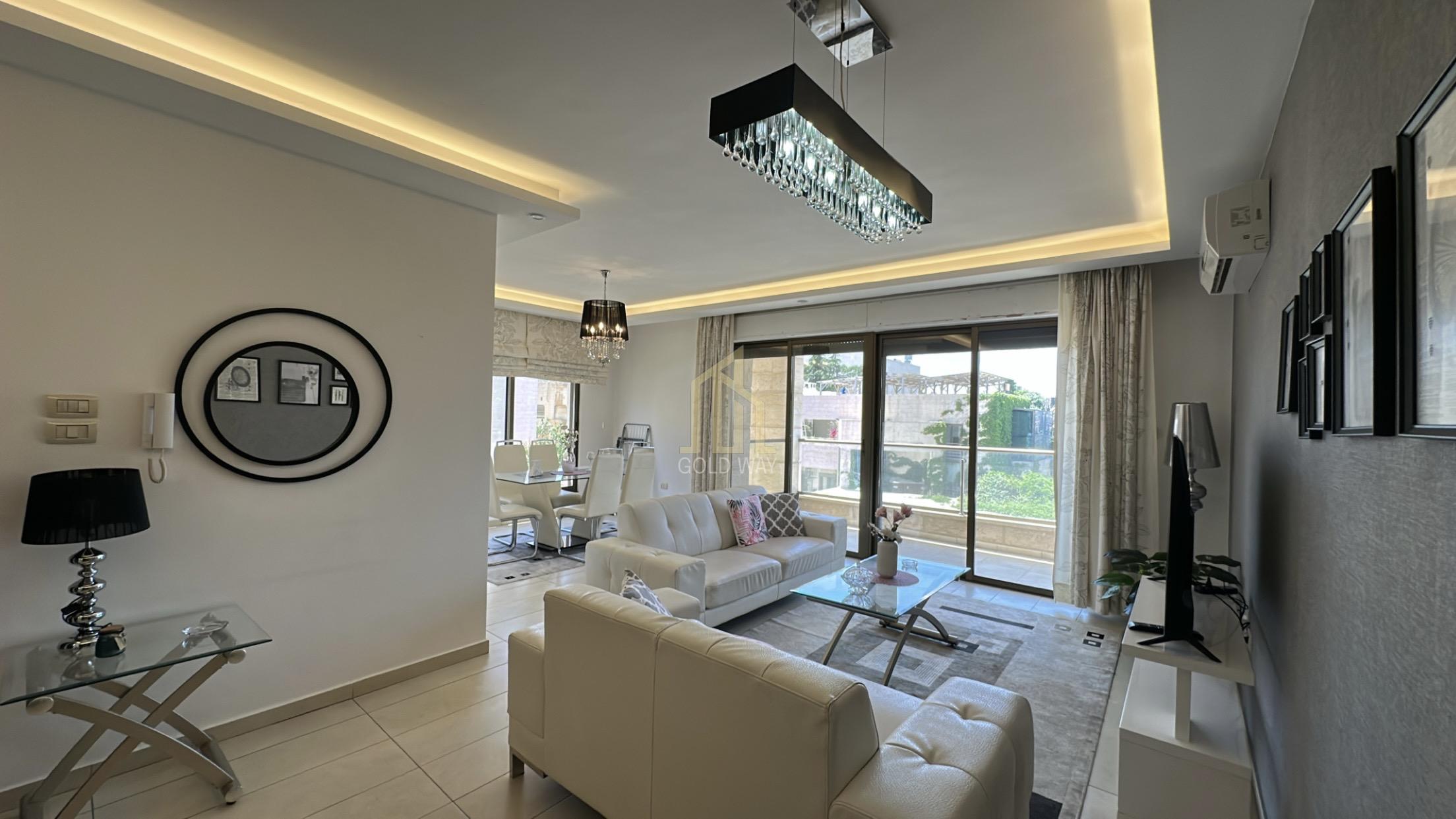 عقار مميز شقة استثمارية سكنية طابق اول 106م مفروشة في أرقى مناطق الصويفية