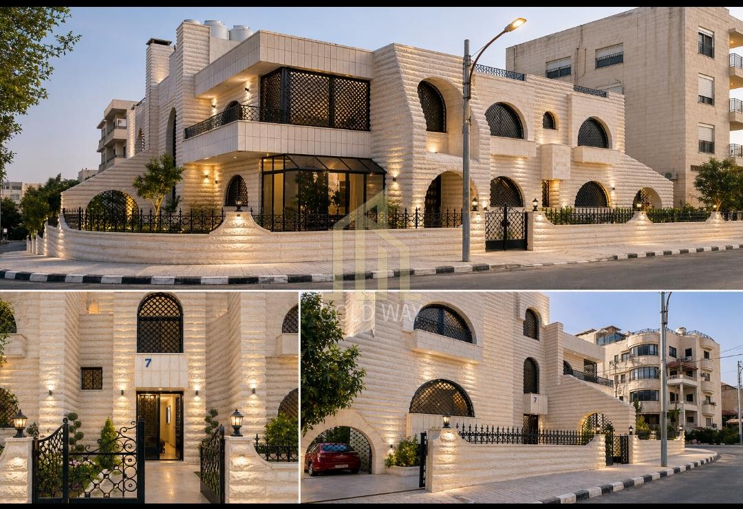 في أرقى مناطق دير غبار وبالقرب من مسجد الكاظم فيلا مكونة من طابقين تصلح للإستثمار